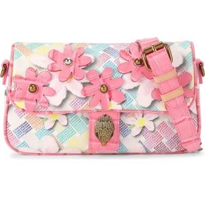 Kurt Geiger London Camden Flap Floral Bag.